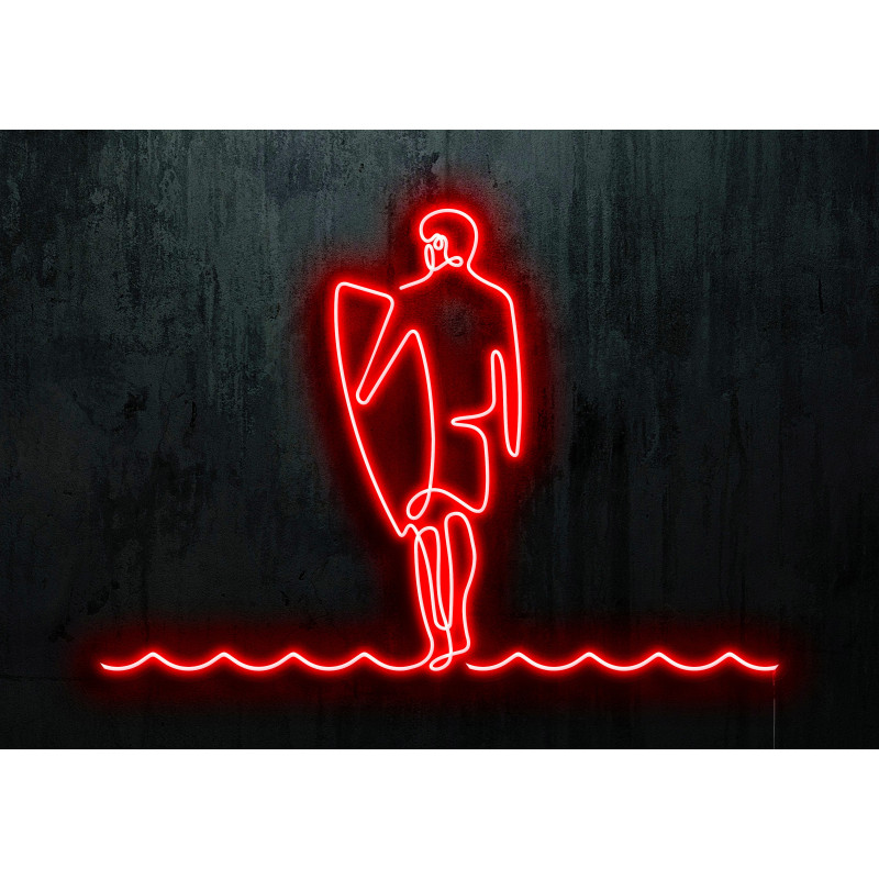 Carteles de Neón Led - Luces de neón "Surfista"